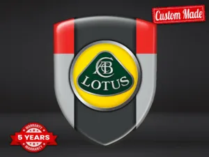 Lotus Stoßsticker Stilvoll Luxus Premium Auto